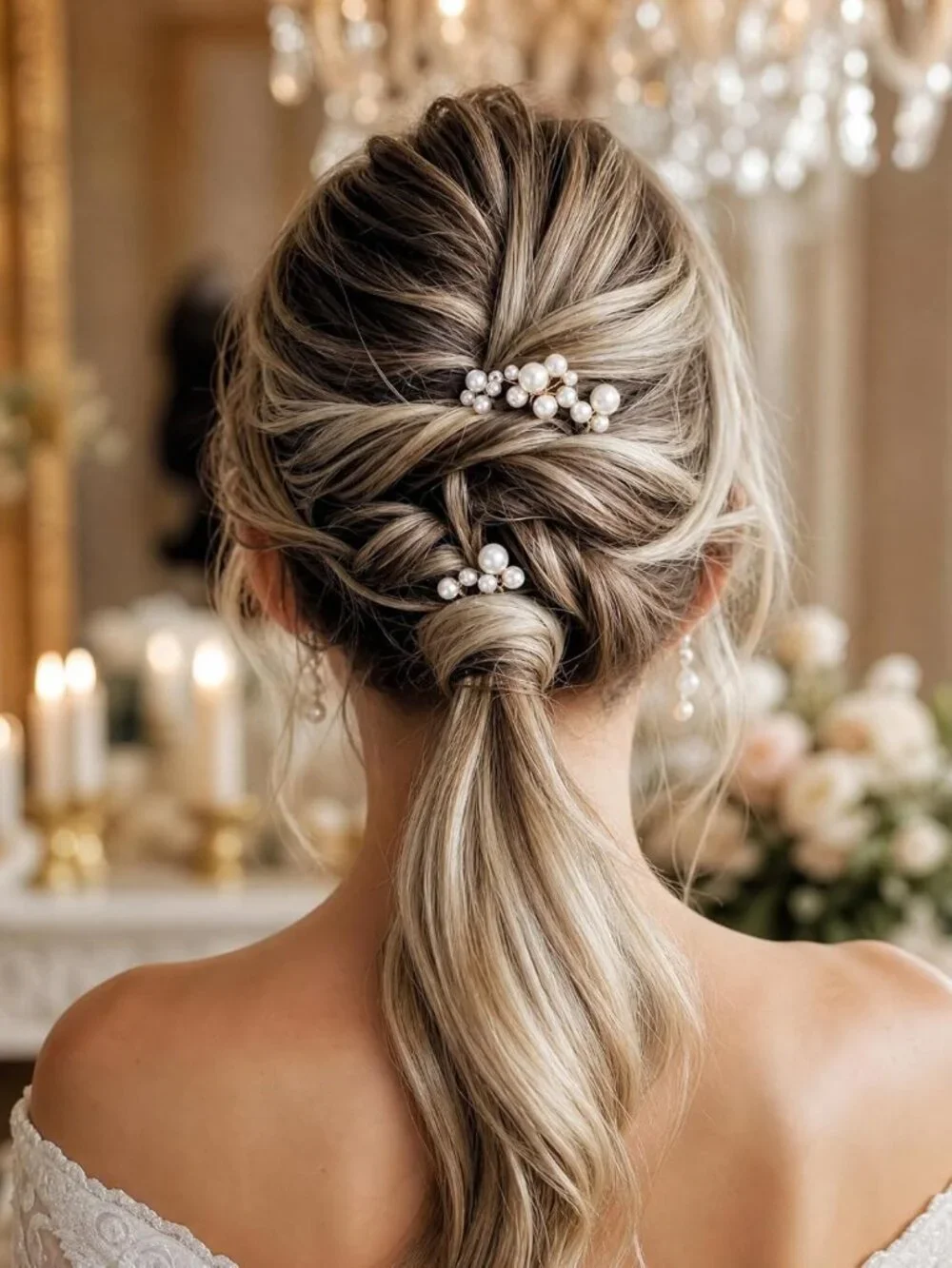 Elegant Pearl Bridal Hair Pins | Wedding Hair Accessories for Brides